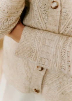 Sezane Gilet Eya- Maille