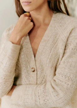 Sezane Gilet Eya- Maille