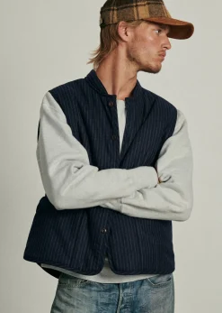Sezane Gilet Ibrox- Denim|Jeans