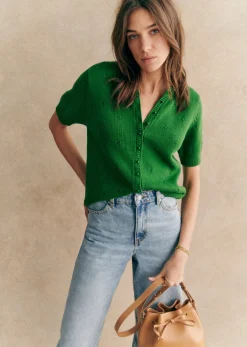 Sezane Gilet Kyle- Maille