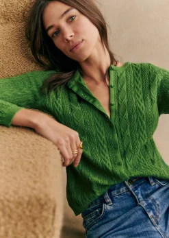 Sezane Gilet Ruben- Maille