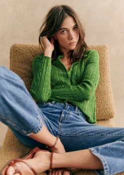 Sezane Gilet Ruben- Maille