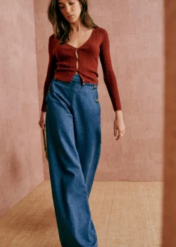 Sezane Gilet Wendy- Maille