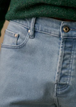 Sezane Jean Avi Slim- Denim|Denim