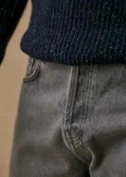 Sezane Jean Kurt Droit- Denim|Denim