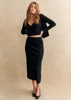 Sezane Jupe Francine- Jupes & Shorts|Maille