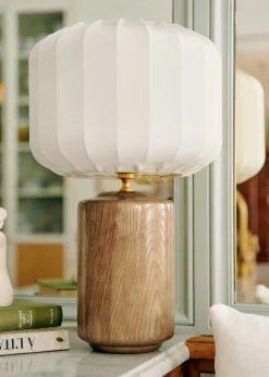 Sezane Lampe Mezzo - Bois- Les Lumières