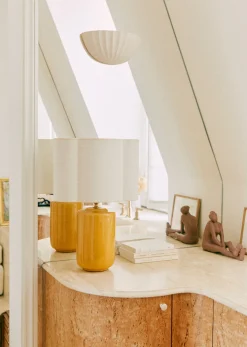 Sezane Lampe Mezzo - Safran- Les Lumières
