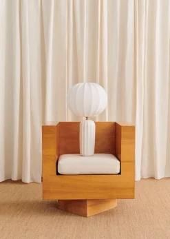 Sezane Lampe Traviata - écru- Les Lumières