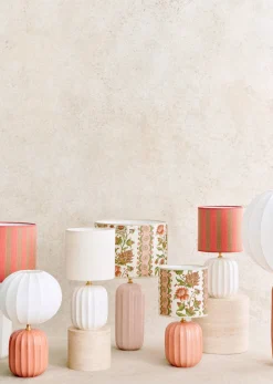 Sezane Lampe Traviata - Rose- Les Lumières