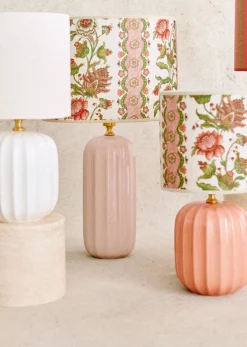 Sezane Lampe Traviata - Rose- Les Lumières