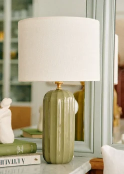Sezane Lampe Traviata - Vert Olive- Les Lumières