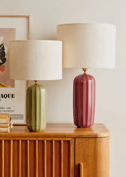 Sezane Lampe Traviata - Vert Olive- Les Lumières