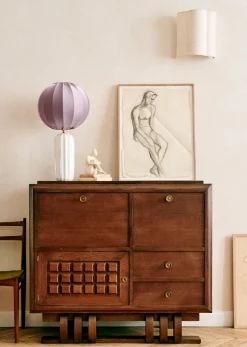 Sezane Lampe Traviata Grand Modèle - Ecru- Les Lumières