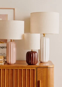 Sezane Lampe Traviata Grand Modèle - Ecru- Les Lumières