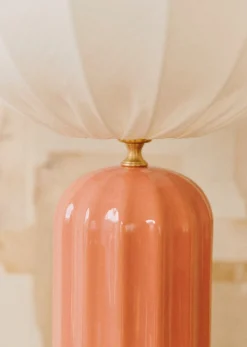Sezane Lampe Traviata Grand Modèle - Rose Amalfi- Les Lumières