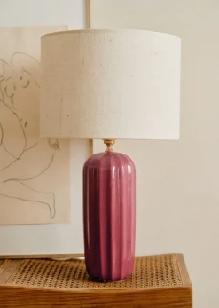 Sezane Lampe Traviata Grand Modèle - Framboise- Les Lumières