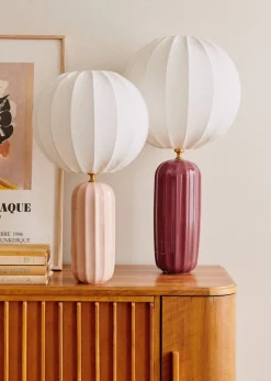 Sezane Lampe Traviata Grand Modèle - Framboise- Les Lumières