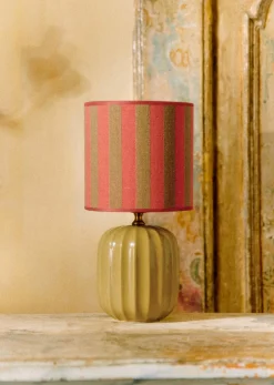 Sezane Lampe Traviata Petit Modèle - Vert Olive- Les Lumières