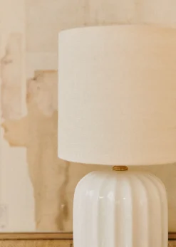 Sezane Lampe Traviata Petit Modèle - Ecru- Les Lumières