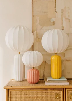 Sezane Lampe Traviata Petit Modèle - Rose Amalfi- Les Lumières