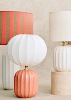 Sezane Lampe Traviata Petit Modèle - Rose Amalfi- Les Lumières