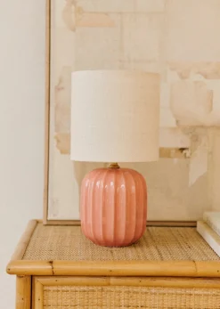 Sezane Lampe Traviata Petit Modèle - Rose Amalfi- Les Lumières