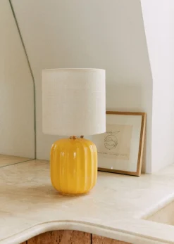 Sezane Lampe Traviata Petit Modèle - Jaune Citron- Les Lumières