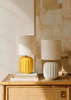 Sezane Lampe Traviata Petit Modèle - Jaune Citron- Les Lumières