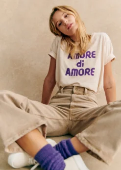 Sezane Le Crop- Denim|Denim