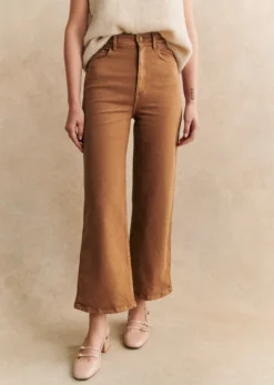 Sezane Le Crop- Denim|Denim