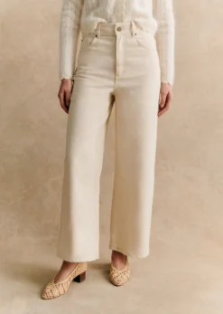 Sezane Le Crop- Denim|Denim