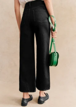 Sezane Le Crop- Denim|Denim
