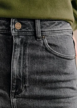 Sezane Le Crop- Denim|Denim
