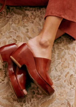 Sezane Mules High Deva- Sandales
