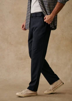 Sezane Pantalon Aurèle- Pantalons Casual|Pantalons coton lin