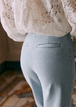 Sezane Pantalon Emilio- 7/8ème|Tous les Pantalons & Combinaisons