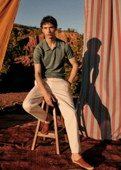 Sezane Polo Caio- Col polo|Pulls manches courtes