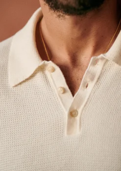 Sezane Polo Maille Simeone- Col polo|Pulls manches courtes