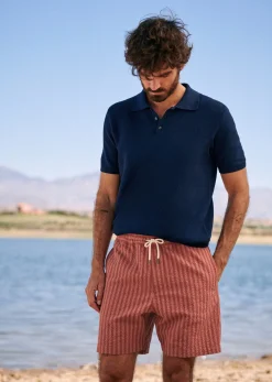 Sezane Polo Maille Simeone- Col polo|Pulls manches courtes