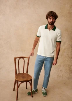 Sezane Polo Nick- Col polo|Pulls manches courtes