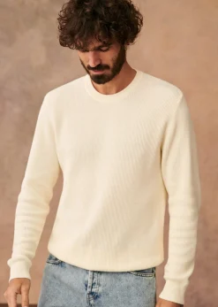 Sezane Pull Elin- Col rond|Pulls coton