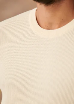 Sezane Pull Elin- Col rond|Pulls coton