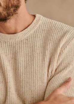 Sezane Pull Elvan- Col rond|Pulls coton