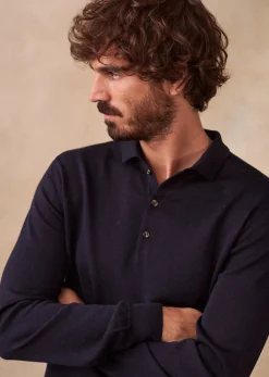 Sezane Pull Mike- Col polo|Pulls laine