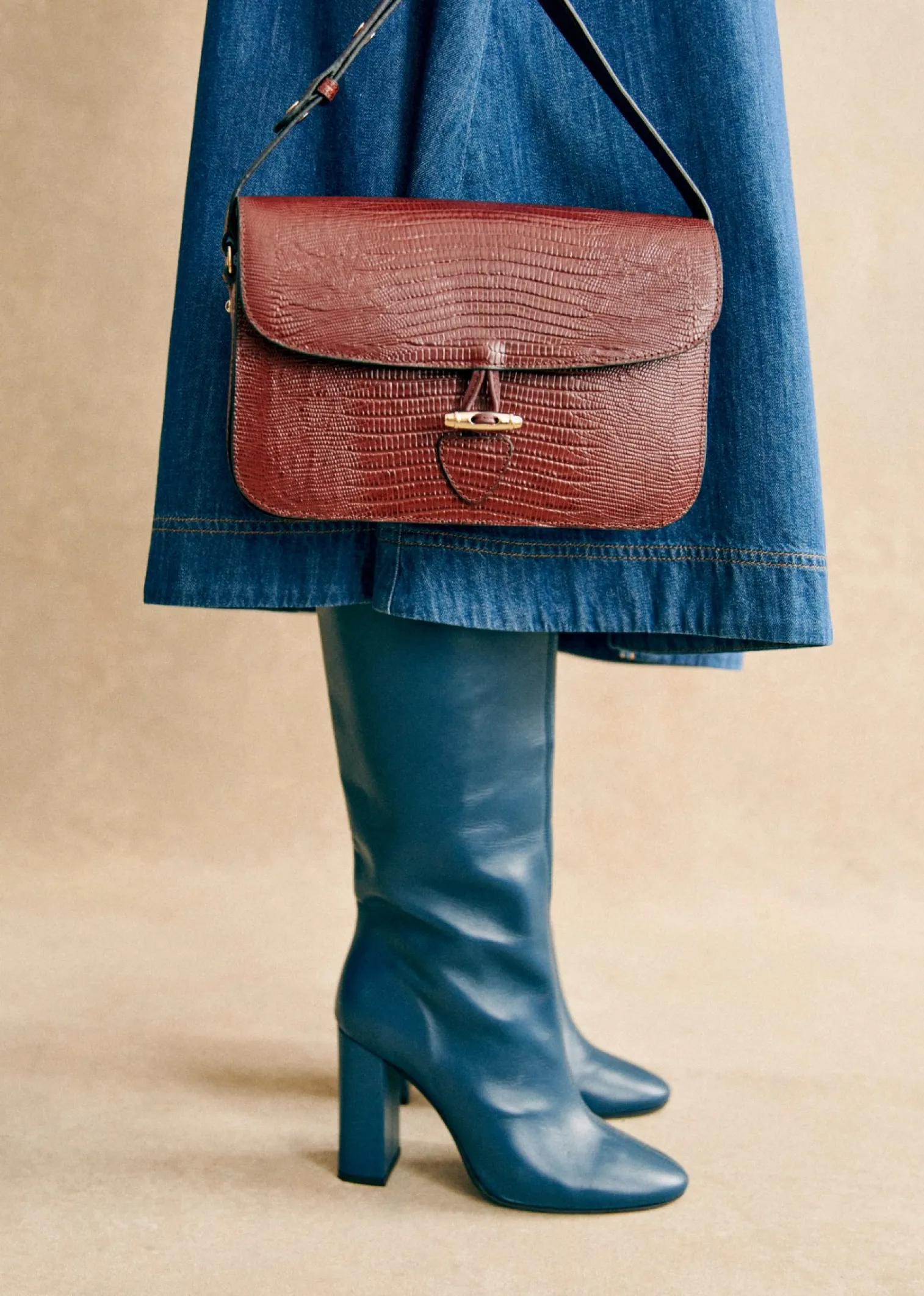 Sezane Sac Milo Vintage- Nos Sacs Iconiques|Maroquinerie