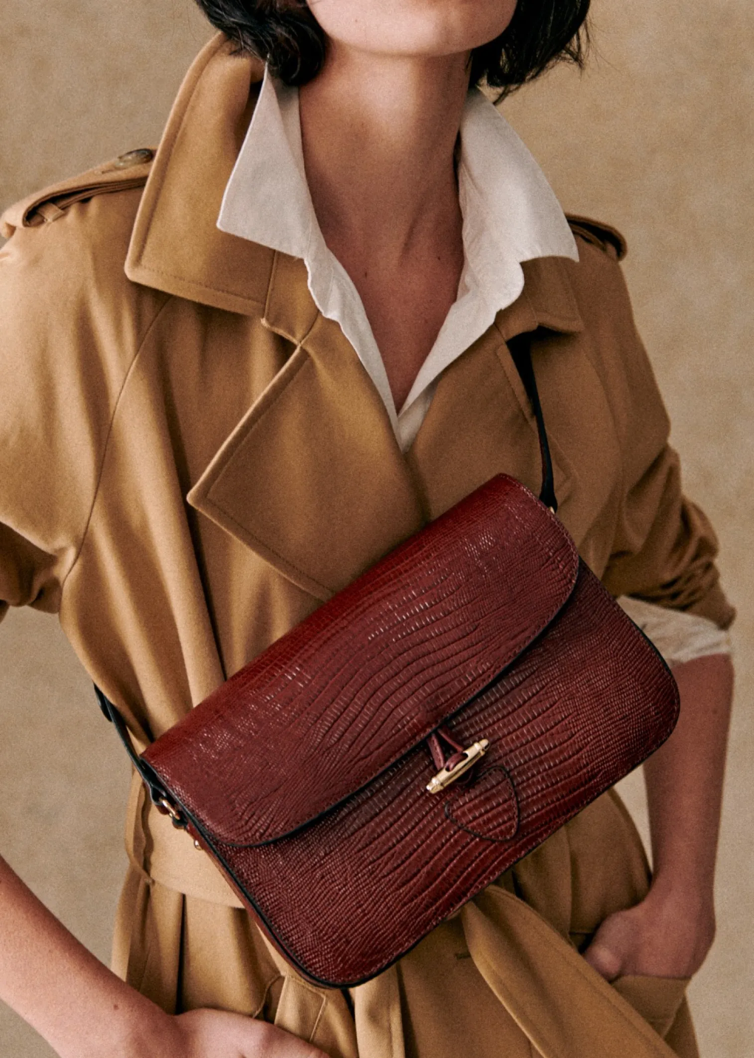 Sezane Sac Milo Vintage- Nos Sacs Iconiques|Maroquinerie