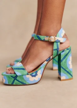 Sezane Sandales High Maribel - Sézane X Momonì- Souliers|Sandales