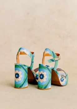 Sezane Sandales High Maribel - Sézane X Momonì- Souliers|Sandales
