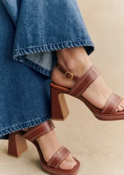 Sezane Sandales High Suzie- Souliers|Sandales